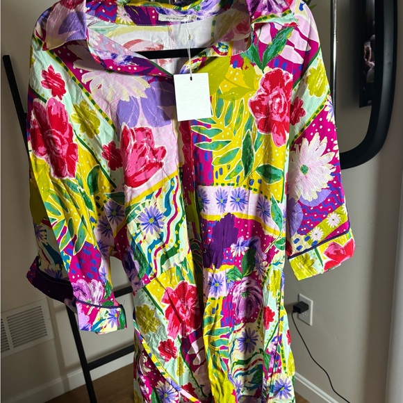 Skylar Rose Size Large Kimono Style Dress with Bralette - Picture 4 of 4